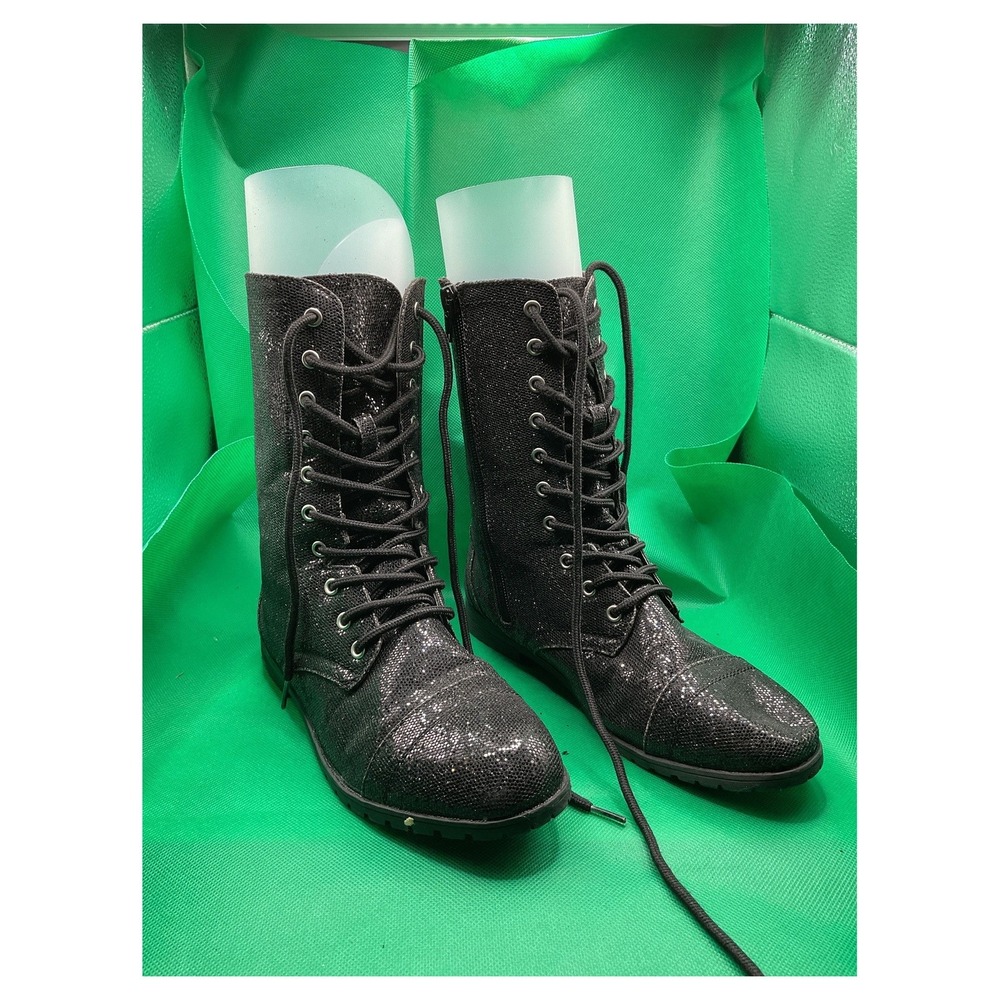 Balera Women's‎ Black Sparkly Boots Size 6